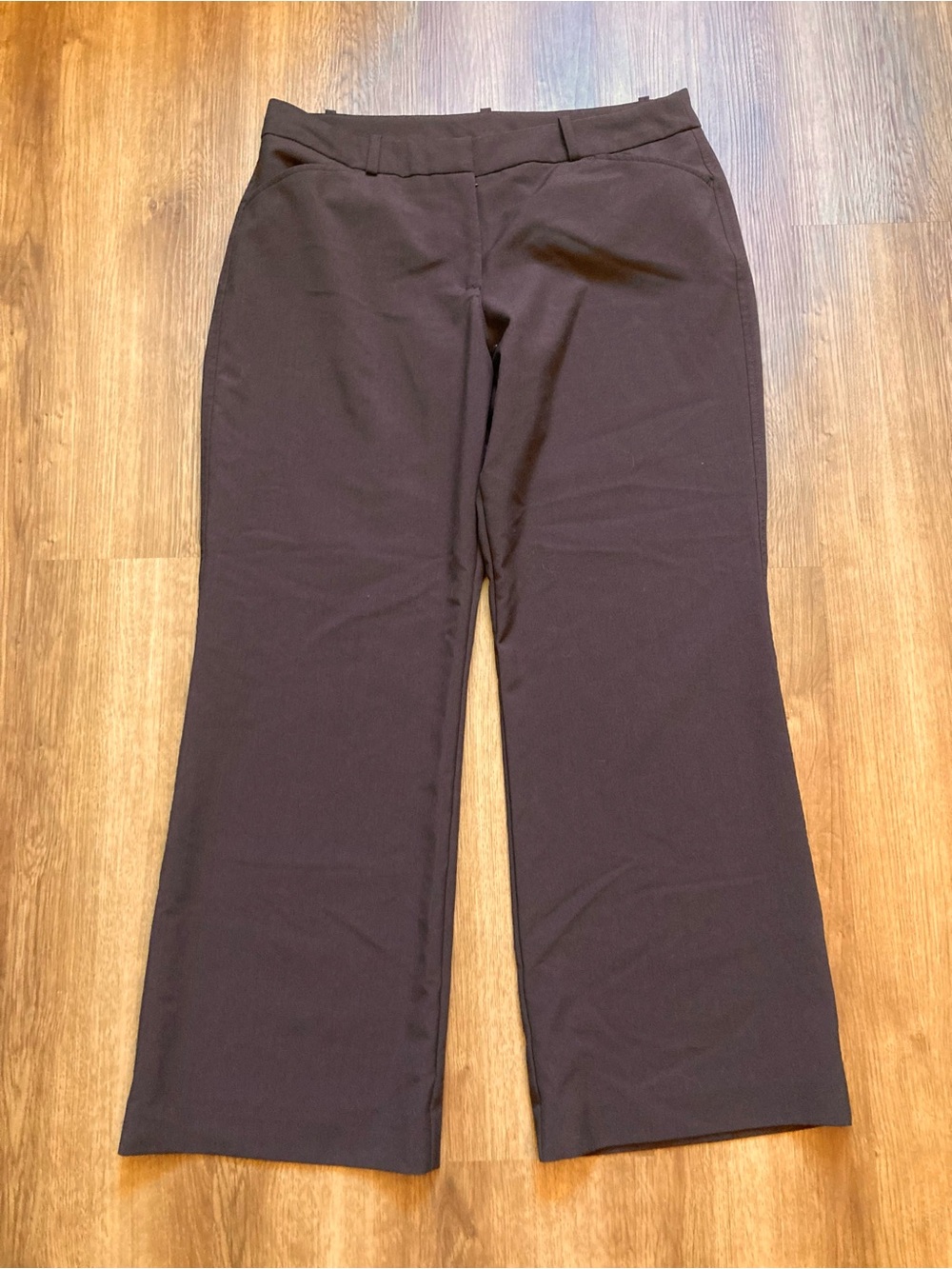 Worthington Dark Brown Dress Pants 14P